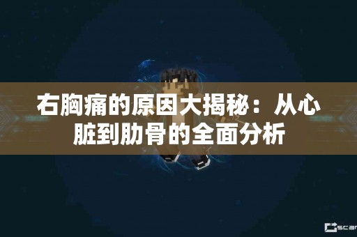 右胸痛的原因大揭秘：从心脏到肋骨的全面分析
