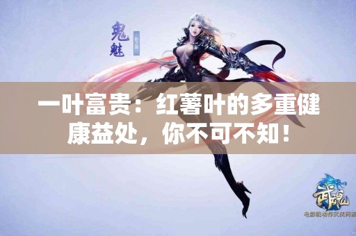 一叶富贵：红薯叶的多重健康益处，你不可不知！