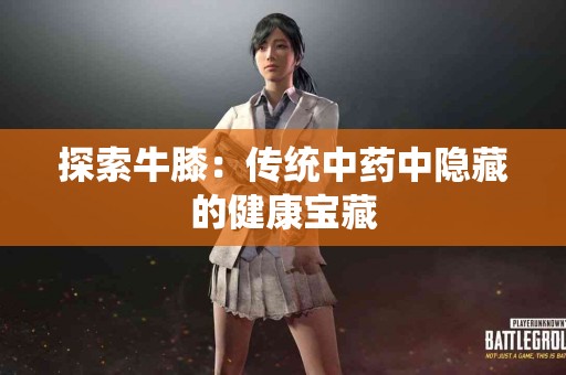 探索牛膝：传统中药中隐藏的健康宝藏