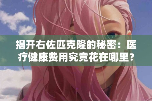 揭开右佐匹克隆的秘密：医疗健康费用究竟花在哪里？