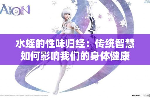 水蛭的性味归经：传统智慧如何影响我们的身体健康