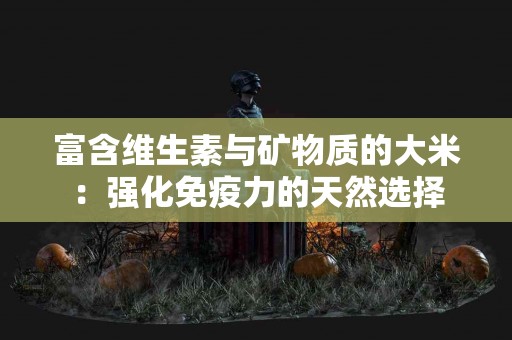 富含维生素与矿物质的大米：强化免疫力的天然选择
