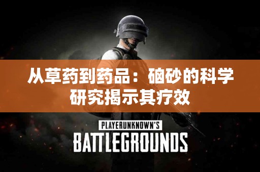 从草药到药品：硇砂的科学研究揭示其疗效