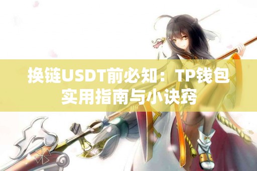 换链USDT前必知：TP钱包实用指南与小诀窍