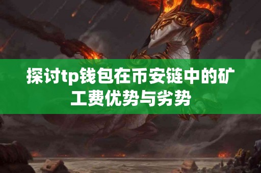 探讨tp钱包在币安链中的矿工费优势与劣势