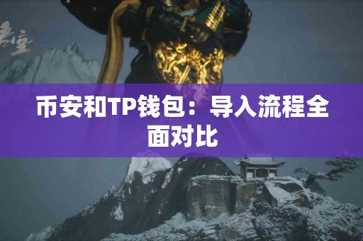 币安和TP钱包：导入流程全面对比