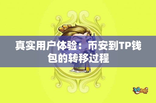 真实用户体验：币安到TP钱包的转移过程