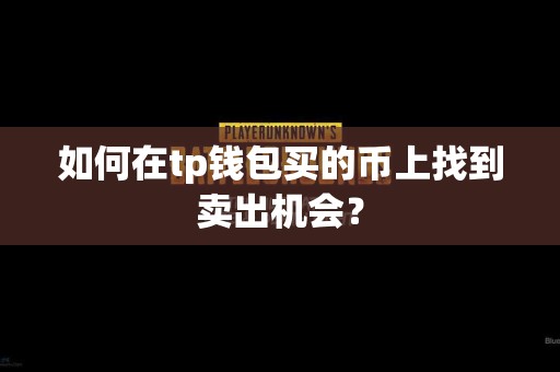 如何在tp钱包买的币上找到卖出机会？