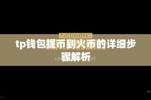 tp钱包提币到火币的详细步骤解析