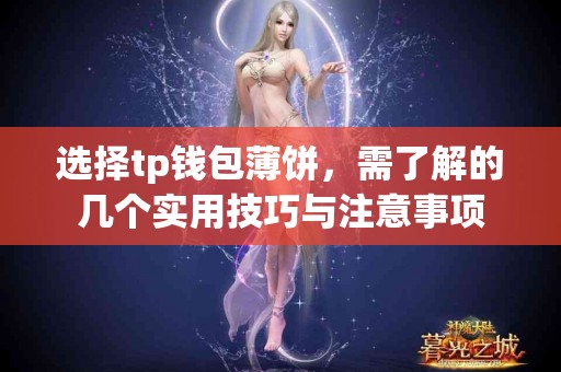 选择tp钱包薄饼，需了解的几个实用技巧与注意事项