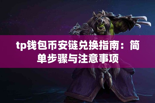 tp钱包币安链兑换指南：简单步骤与注意事项