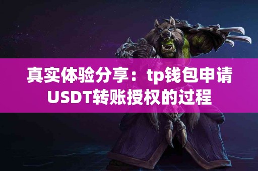 真实体验分享:tp钱包申请USDT转账授权的过程 真实体验分享:tp钱包申请USDT转账授权的过程