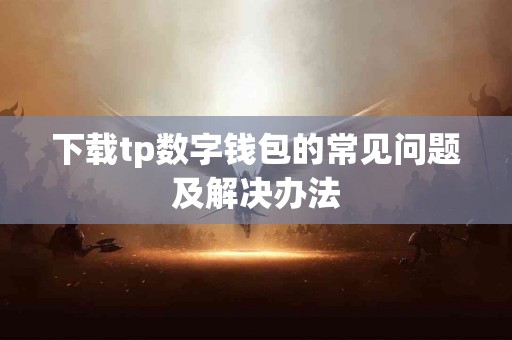下载tp数字钱包的常见问题及解决办法