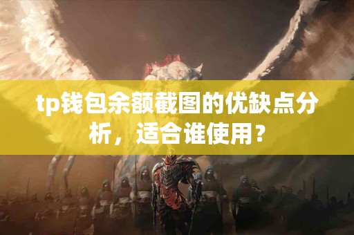 tp钱包余额截图的优缺点分析，适合谁使用？