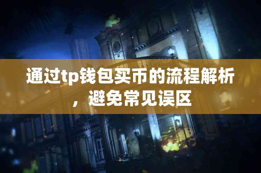 通过tp钱包买币的流程解析，避免常见误区
