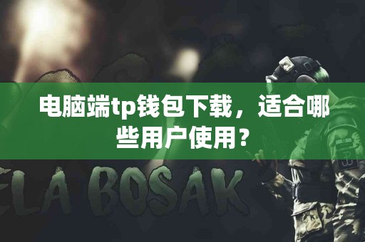 电脑端tp钱包下载，适合哪些用户使用？