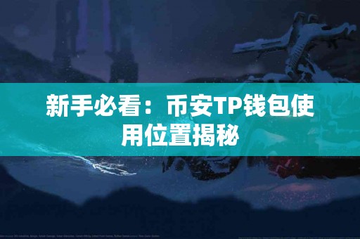 新手必看：币安TP钱包使用位置揭秘