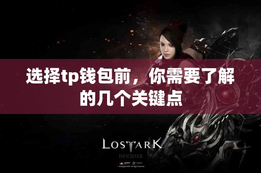 选择tp钱包前，你需要了解的几个关键点