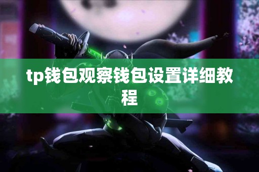 tp钱包观察钱包设置详细教程