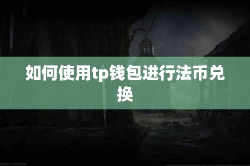 如何使用tp钱包进行法币兑换